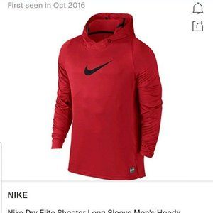 NIKE ELITE DRI-FIT Men’s Long Sleeve Hoodie SzS